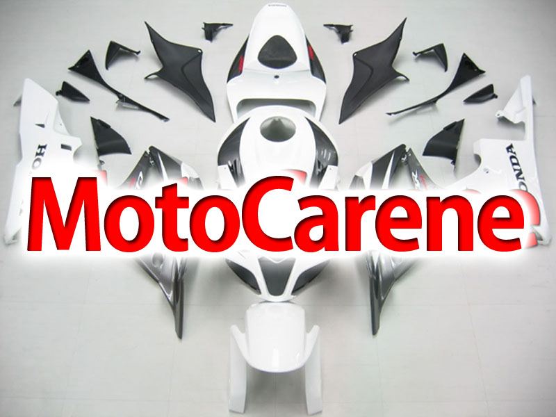 HONDA CBR 600RR Carena ABS Year 2007 2008 Fairing Art 10 White Grey