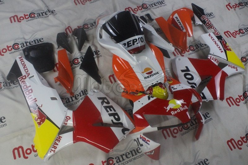 Honda CBR 600RR Kit Carena ABS anno 2003 2004 Art.46 Repsol White