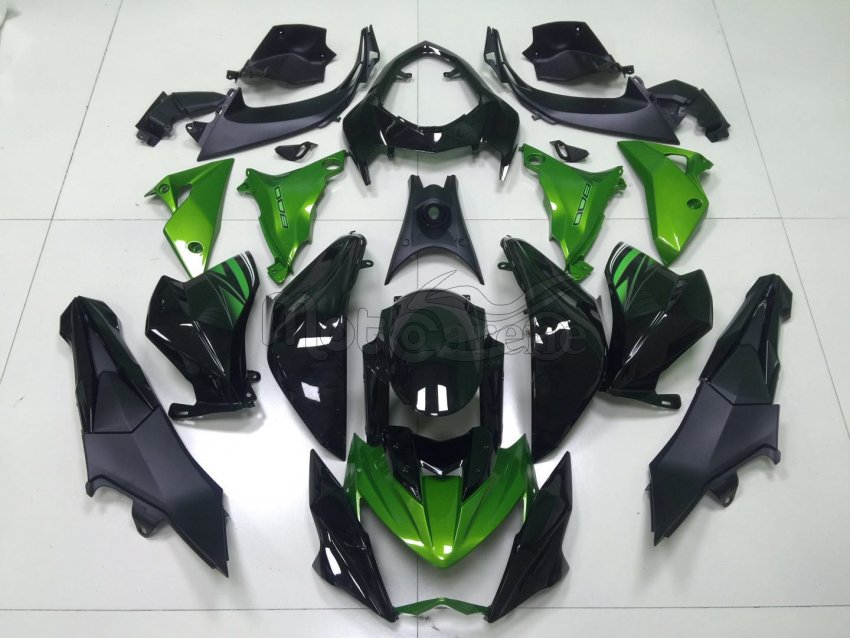 KAWASAKI Z800 Carena ABS Anno Z800 2013 - 2016 Nero Ninja Verde