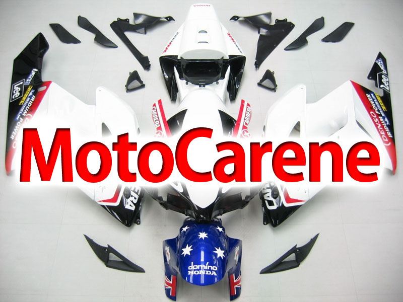 HONDA CBR 1000 RR Year 2004 2005 Carena ABS Kit Bodywork Fairing Art 09 Bianco Blu Denso LEE