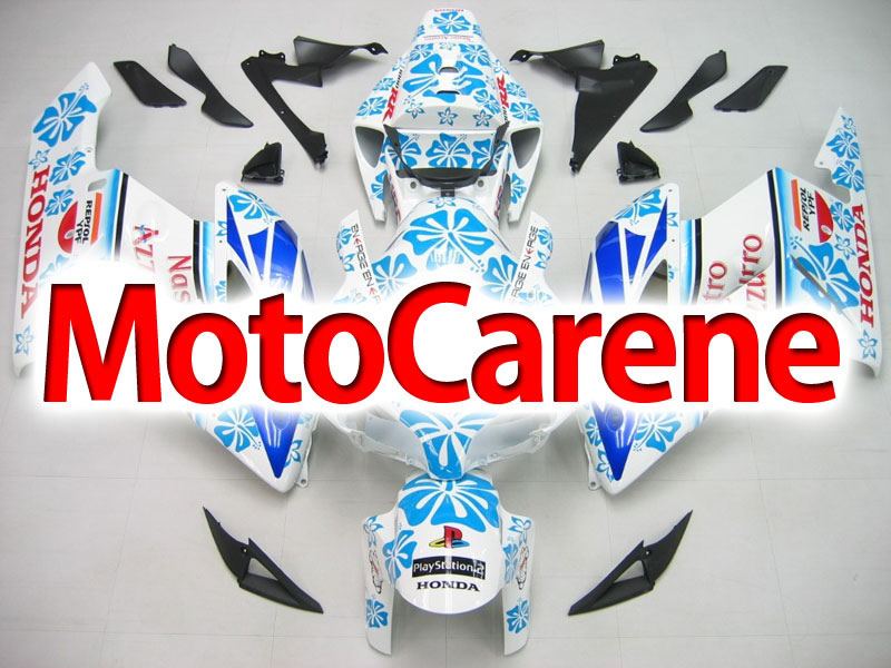 HONDA CBR 1000 RR Year 2004 2005 Carena ABS Kit Bodywork Fairing Art 16 Nastro Azzurro Limited Edition