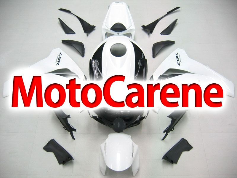 HONDA CBR 1000 RR Anno 08 11 Carena ABS Kit Bodywork Fairing Art 08 Bianco Nero