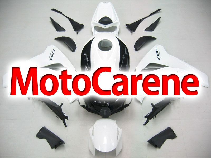 HONDA CBR 1000 RR Anno 08 11 Carena ABS Kit Bodywork Fairing Art 17 Bianco Nera