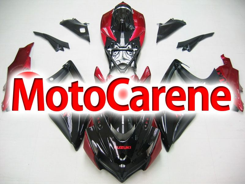 SUZUKI GSX 600- GSX 750 Anno 2008 2010 Carena ABS Kit Fairing Art 43 Black Devil